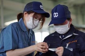 切断面のバリ取り