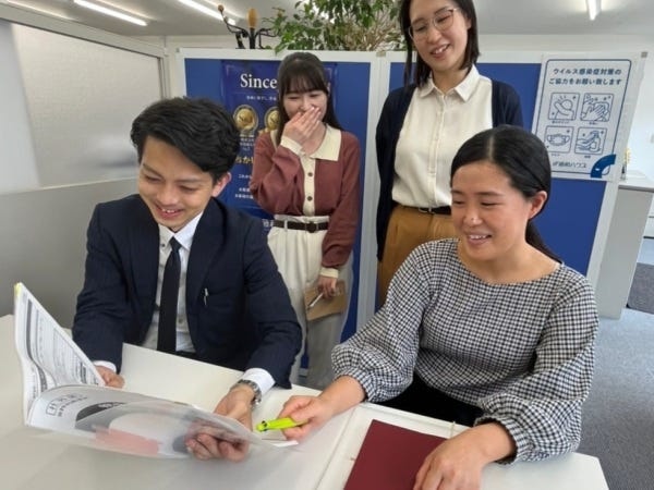 営業事務・建築コンサルティングアドバイザー・業界未経験者（学歴不問）