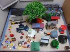 箱庭療法室です。