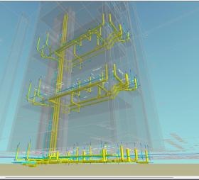 給排水配管施工図３Ｄ
