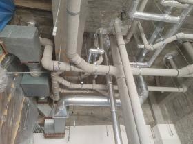 給排水配管施工状況