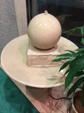 風除室（噴水）子宝の泉となるよう願いを込めて