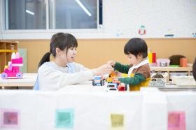男性保育士も歓迎しております。