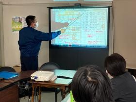 研修もじっくり行います。