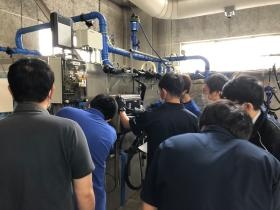 トレーニング風景（新入社員）