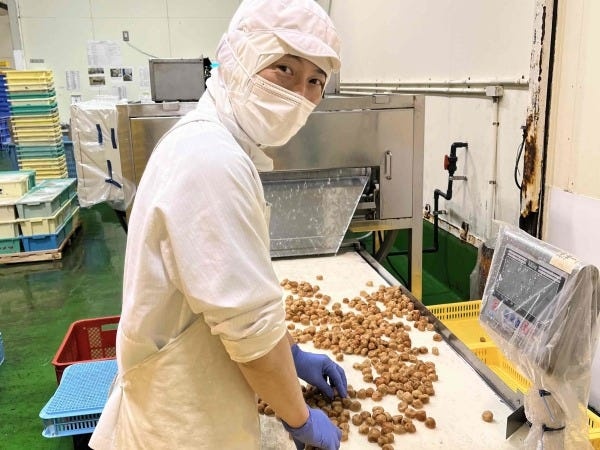 梅干工場の製造スタッフ・箱詰め（未経験OK）