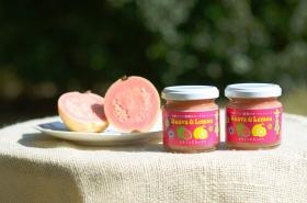 有機グアバ農園のヨーグルトの為のフルーツソースグアバ＆レモン