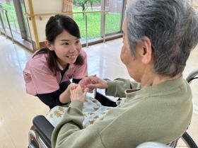 職員・入居者様との交流