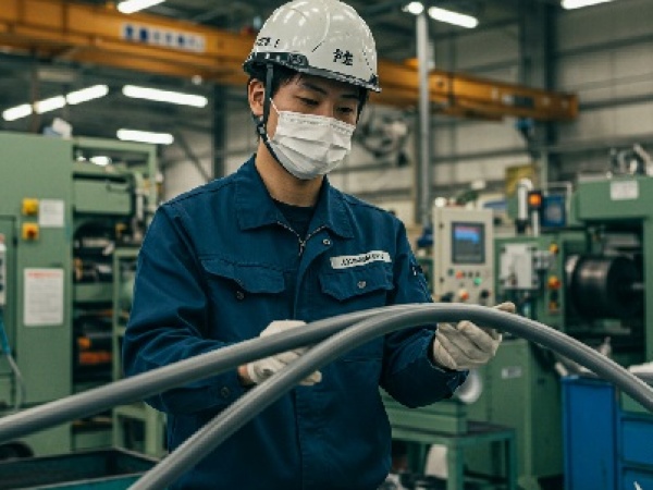 ビニールホースの製造（ビニールホースの製造）