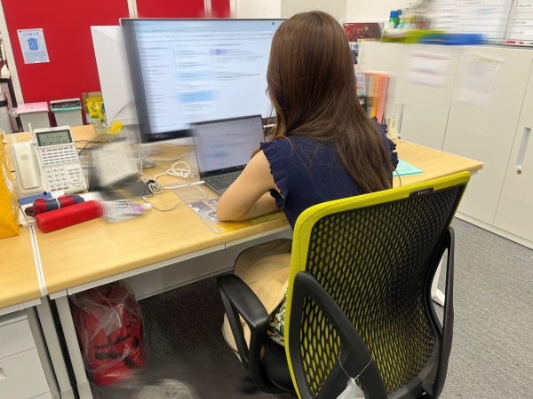 営業事務・正社員（経験よりも人柄重視・残業ほぼなし）