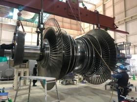 タービンのメンテナンス業務