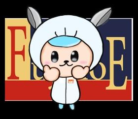 ロゴ オリジナルキャラクター ふーぴょん