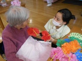 有料老人ホームレク風景