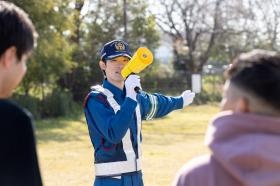 イベント等の混雑時に通行者や車両を誘導し事故の発生を防ぎます