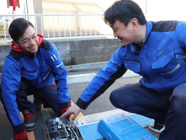 巡回場所の清掃・メンテナンスチェックも行います！