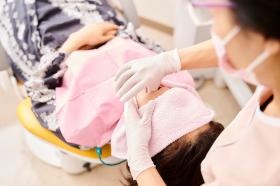 歯科衛生士による口腔内マッサージ（きみえ式メソッドによる）