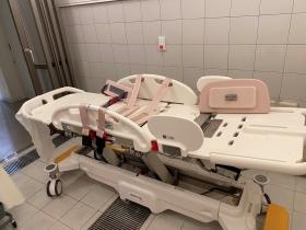 施設内で入浴介助もしています