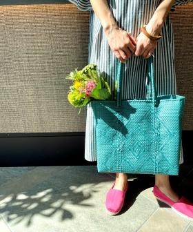 メキシコの職人により一点一点手編みされています