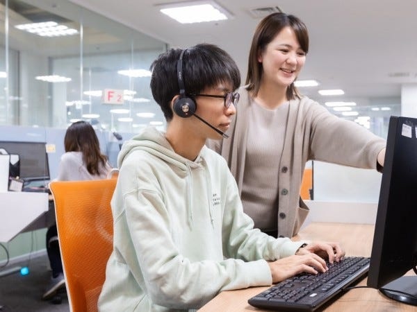 コールセンター管理・通信販売のアフターサポート（成長意欲があり・基本的なPCスキル）