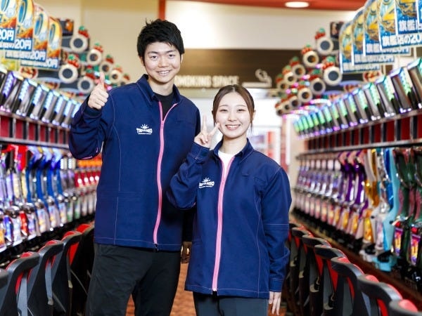 パチンコ店スタッフ（玉運びは一切なし・正社員登用制度あり）