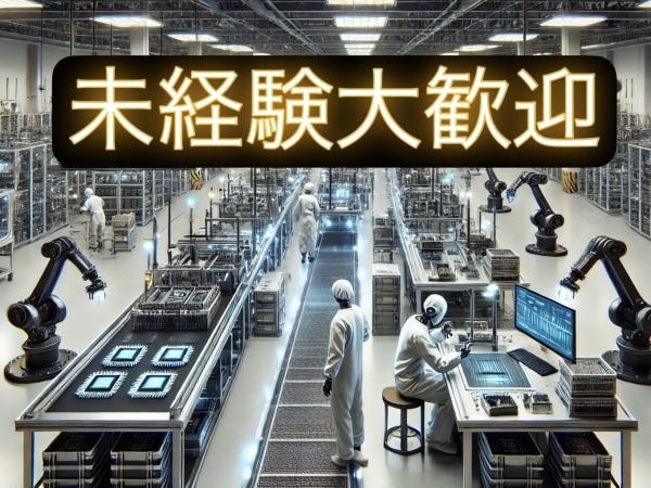 電子部品製造工場のライン・正社員（未経験OK・学歴不問）