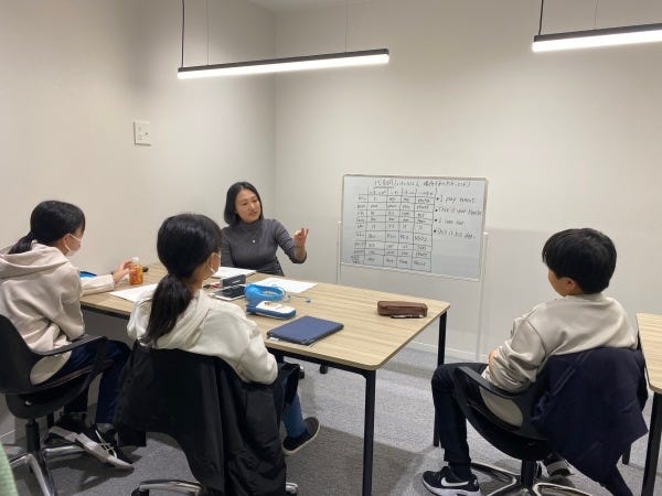 グラマーレッスン中。