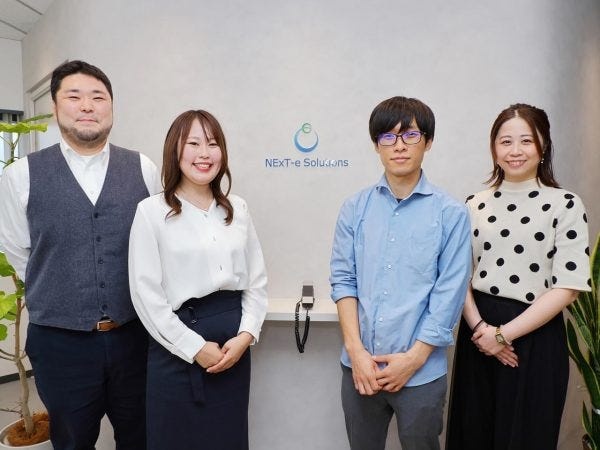 当社のメンバーです。困ったことも相談しやすい環境！