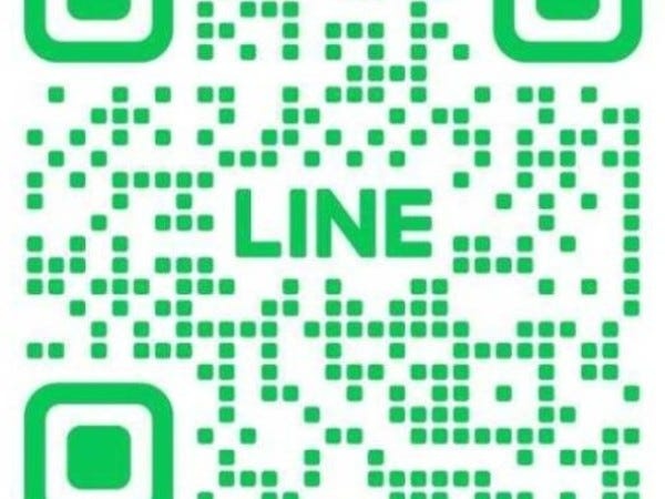 公式LINEのQRコードです。お問い合わせはこちらからお気軽にどうぞ！