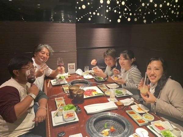 目標達成でみんなで焼肉！