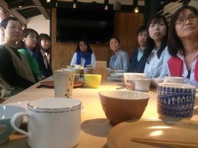 ２月に一回アドバイザーが集合して研修をしています