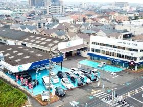 貝塚本社 上空写真