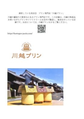 事業の概要（店舗運営 プリン専門店について）