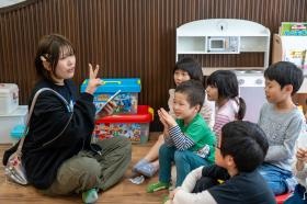 集団療育に力を入れています。