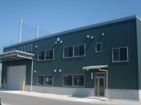 施工事例（建築部 訓練所新設）