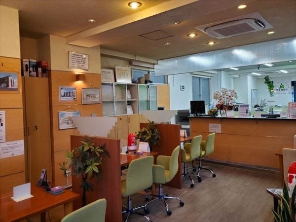 自社ビル　本店のオフィスです