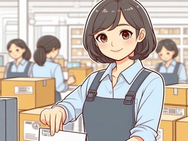 仕分けスタッフ・社内郵便室での仕分けや配布回収など事務的軽（事務経験者尚可・書類の仕分けなどの業務経験があると尚可）