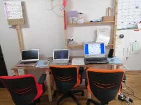 オフィスは２Ｆ