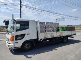 自社トラックによる回収