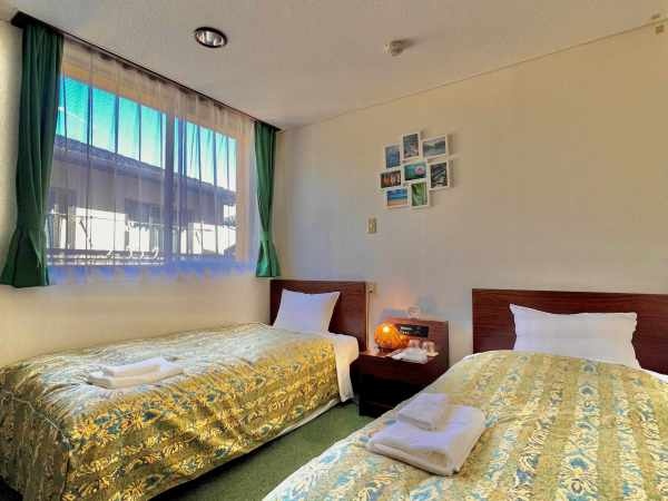 清潔感のある客室には定評があります。