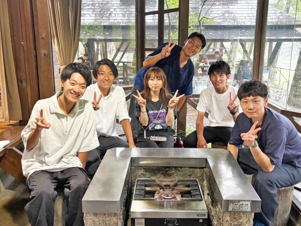 秋には東北ならではの芋煮会を…♪