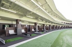 施工例：ゴルフ練習場打席棟改修工事