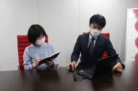 先輩スタッフ・社長が商品やＷＥＢ専門知識をしっかり教えます！