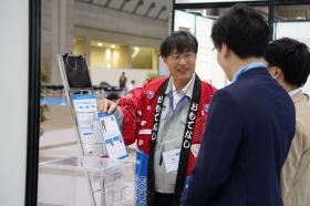 販路拡大のため、ロボット・医療関連の展示会にも出展しています