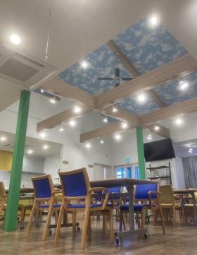 ２０２３年１０月オープンの「よりあいＧａｒｄｅｎ」（内観）