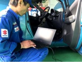 自動車整備士 工具作業以外にもＰＣ診断等行います