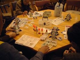 活動（アクティビティリハビリ）の様子 工作