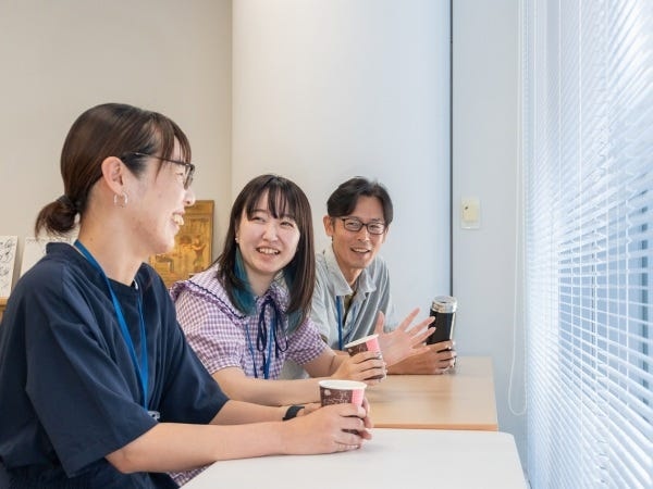 休憩室でのひととき