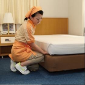 ベッドメイクのお仕事