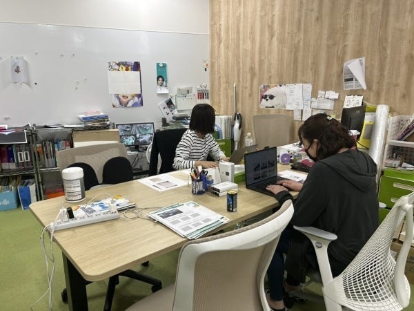 クライアントとの打合せ内容を、オペレーターチームに共有