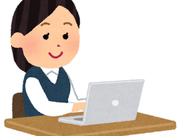 伝票や集計データの入力を行っていただきます。電話は取次ぎ程度の対応です。